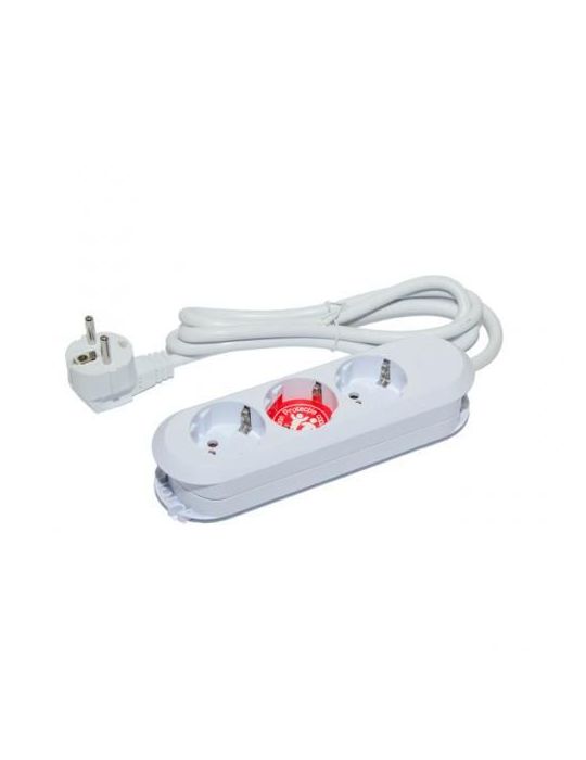 Prelungitor bachmann smart 3xcee7/3 fara intrerupator lungime cablu 1.5m h05vv-f Bachmann - 1