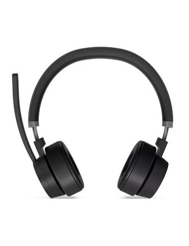 Lenovo Go Wireless ANC Căști Prin cablu & Wireless Bandă de fixare pe cap Birou/Call center USB tip-C Bluetooth Negru Lenovo - 7
