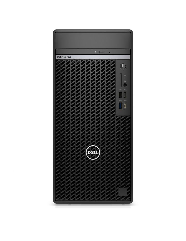 Desktop Dell OptiPlex 7000 MT, Intel Core i7-12700, RAM 16GB, SSD 512GB, Intel UHD Graphics 770, Linux, Black