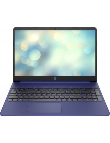 Laptop HP 15S-FQ2025NQ, Intel Core i3-1115G4, 15.6inch, FHD AG 8GB, 256GB PCIe UMA FreeDOS 3.0,Indigo Blue Hp - 1