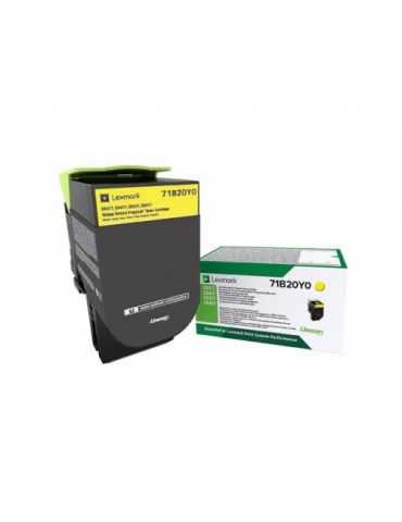Toner Lexmark 71B20Y0 Yellow Lexmark - 1 - Tik.ro