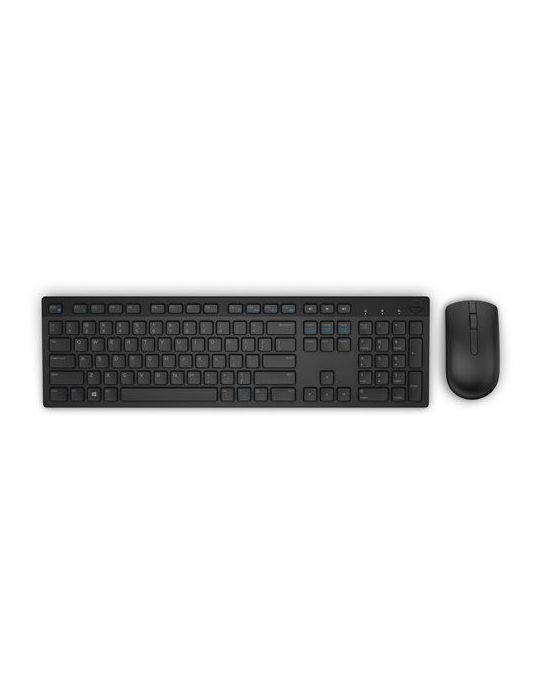 Dell km636 wireless keyboard and mouse us international (qwerty) black Dell - 1