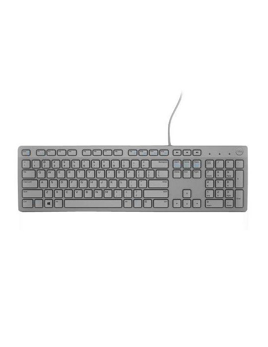 Dell multimedia keyboard-kb216 - us international (qwerty) - grey (-pl) Dell - 1