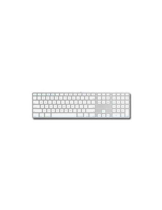 Apple |englishkeyboard with numeric keypadenglishrussianКлавиатура with numeric keypadrussian| white Apple - 1