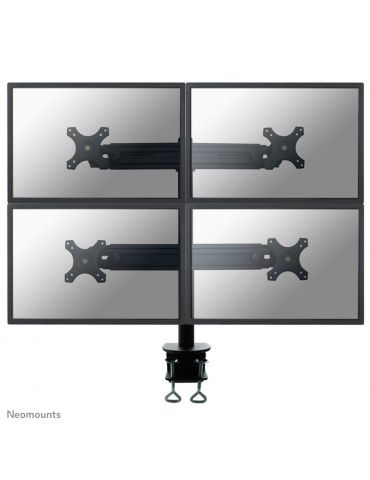 Neomounts by Newstar FPMA-D700D4 sistem montare monitor/stand 76,2 cm (30") Suport Negru Neomounts by Newstar - 1 - Tik.ro