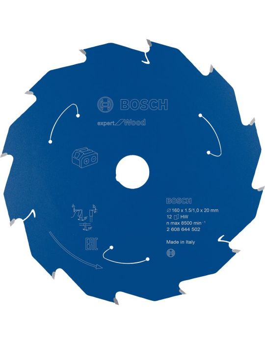 Bosch 2 608 644 497 lame pentru ferăstraie circulare 12 cm 1 buc. Bosch - 1