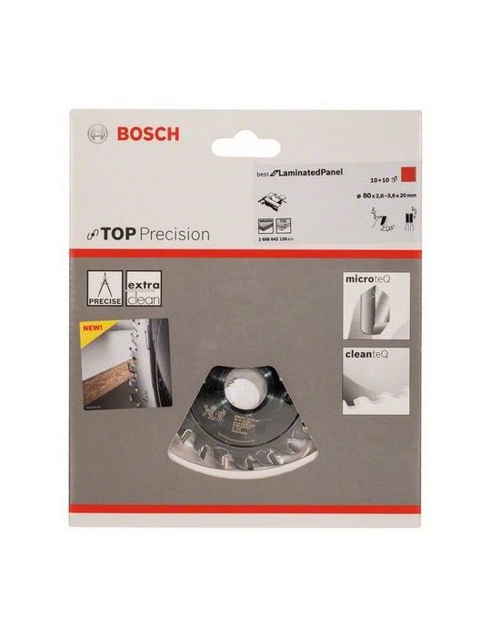 Bosch 2 608 642 126 lame pentru ferăstraie circulare 8 cm 1 buc. Bosch - 2