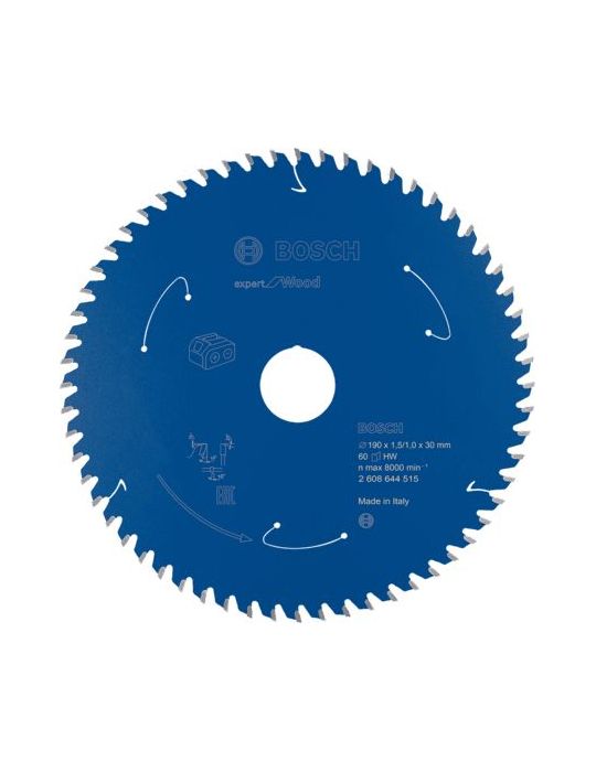 Bosch 2 608 644 515 lame pentru ferăstraie circulare 19 cm 1 buc. Bosch - 1