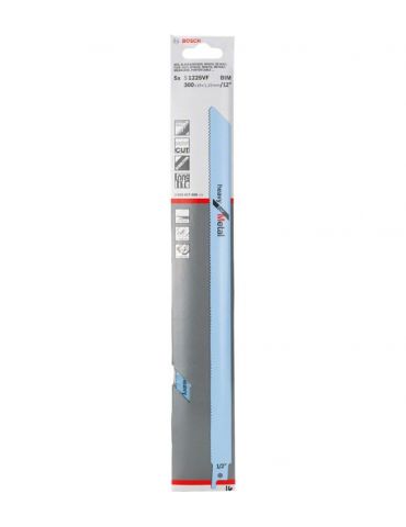 Bosch 2 608 657 409 lamă pentru fierestrău mecanic, fierăstrău de traforaj/fierăstrău sabie Pânză de ferăstrău Bimetal 5 buc. Bo - Tik.ro