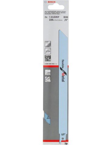 Bosch S 1122 EF Lamă ferăstrău mecanic Bimetal 2 buc. Bosch - 2