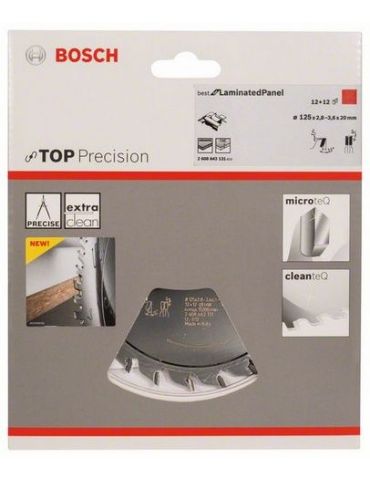 Bosch 2 608 642 131 lame pentru ferăstraie circulare 12,5 cm 1 buc. Bosch - 2
