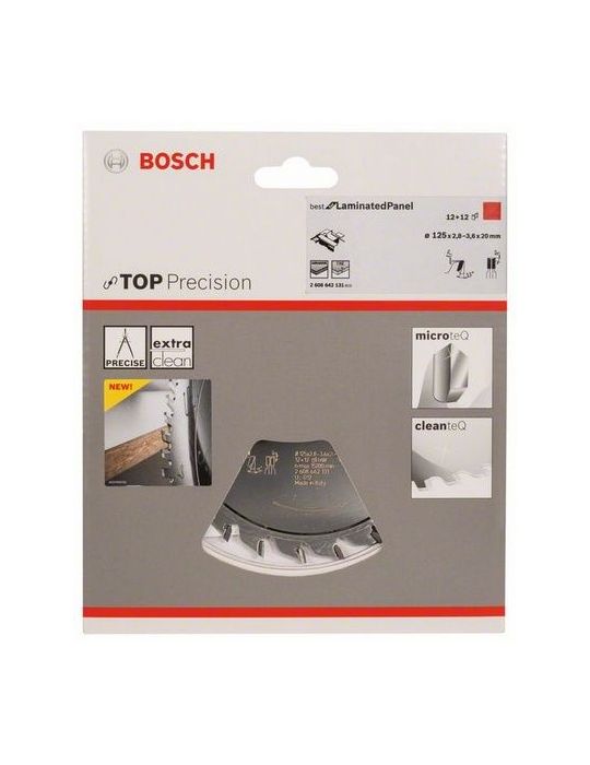 Bosch 2 608 642 131 lame pentru ferăstraie circulare 12,5 cm 1 buc. Bosch - 2