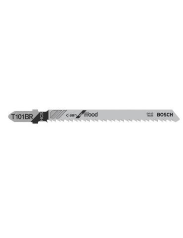 Bosch T 101 BR Lamă ferăstrău mecanic Oțel cu conținut ridicat de carbon (HCS) 3 buc. Bosch - 1 - Tik.ro