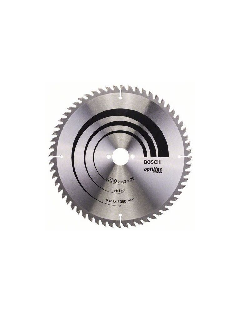 Bosch 2 608 640 729 lame pentru ferăstraie circulare 25 cm 1 buc.