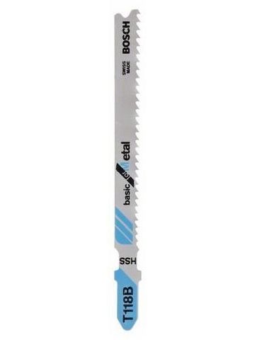 Bosch 2 608 631 965 lamă pentru fierestrău mecanic, fierăstrău de traforaj/fierăstrău sabie Lamă ferăstrău mecanic Oțel Rapid Bo - Tik.ro