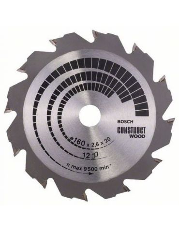 Bosch 2 608 640 630 lame pentru ferăstraie circulare 16 cm 1 buc. Bosch - 1 - Tik.ro