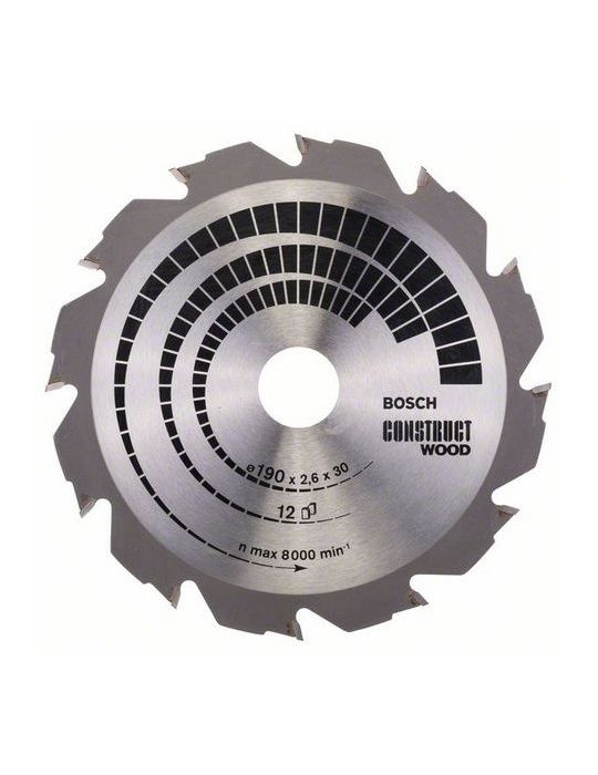 Bosch 2 608 640 633 lame pentru ferăstraie circulare 19 cm 1 buc. Bosch - 1