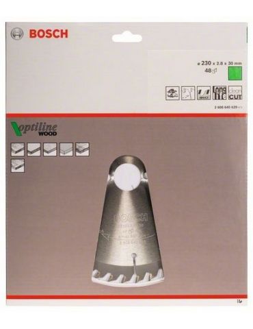 Bosch 2 608 640 629 lame pentru ferăstraie circulare 23 cm 1 buc. Bosch - 2