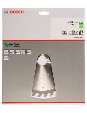 Bosch 2 608 640 628 lame pentru ferăstraie circulare 23 cm 1 buc. Bosch - 2