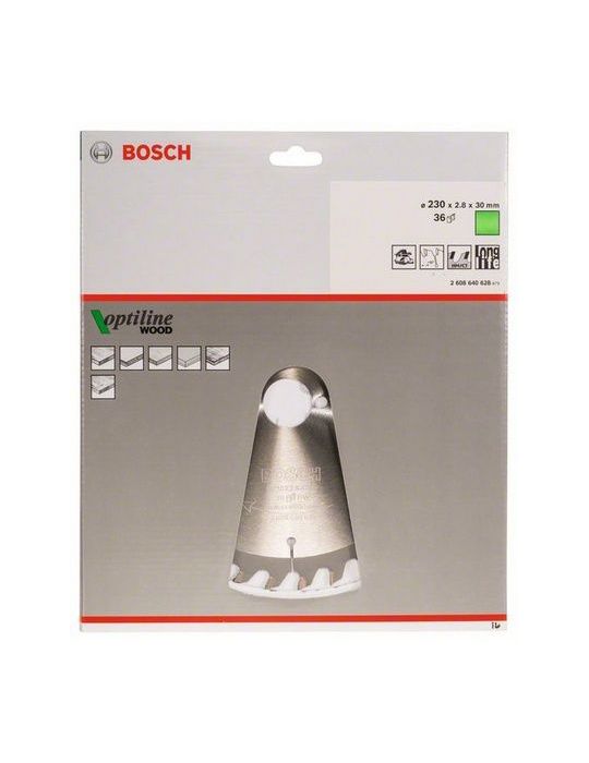 Bosch 2 608 640 628 lame pentru ferăstraie circulare 23 cm 1 buc. Bosch - 2