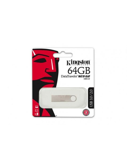 Usb flash drive kingston 64 gb datatraveler se9 g2 metal Kingston - 1