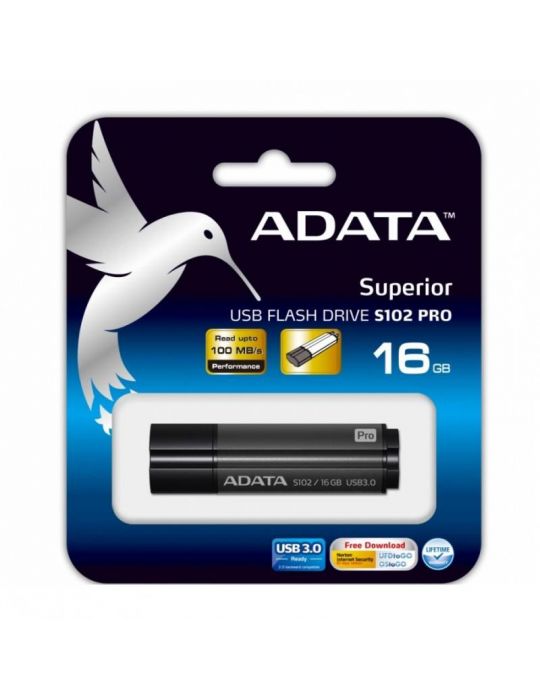 Usb flash drive adata 16gb s102 pro usb3.0 gri Adata - 1