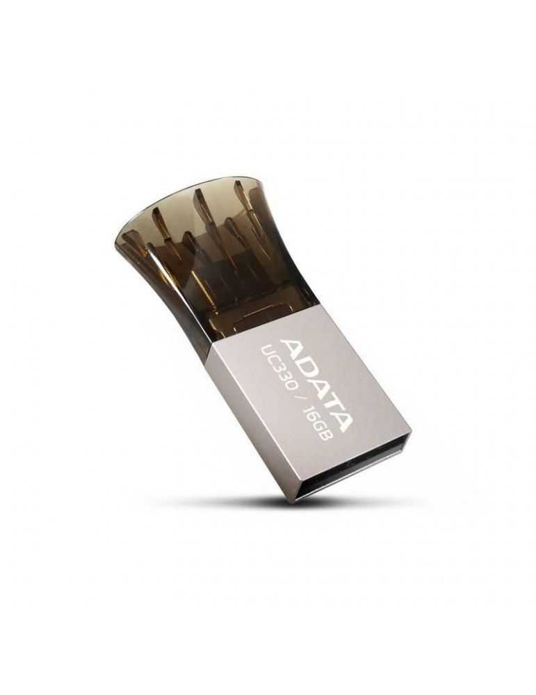 Usb flash drive adata 16gb uc330 otg usb3.0 negru