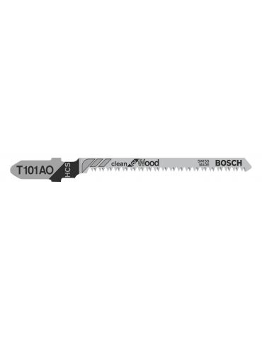 Bosch T 101 AO Lamă ferăstrău mecanic Oțel cu conținut ridicat de carbon (HCS) 3 buc. Bosch - 1 - Tik.ro