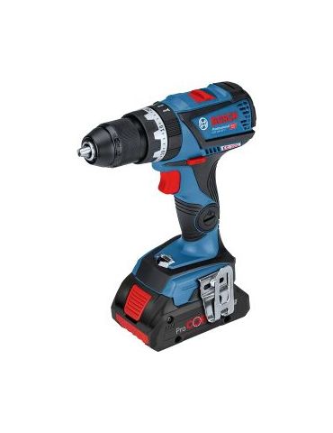 Bosch GSB 18V-60 C Professional 1900 RPM 1,9 kilograme Negru, Albastru Bosch - 1