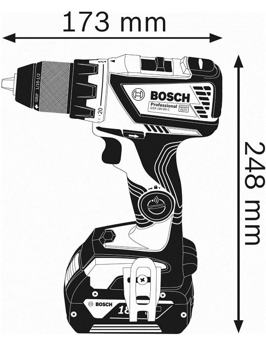 Bosch 06019G1102 șurubelniță electrică/ciocan pneumatic Bosch - 3