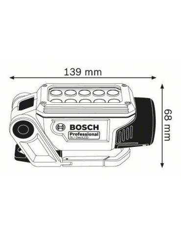 Bosch GLI DeciLED Professional LED Albastru, Gri Bosch - 5