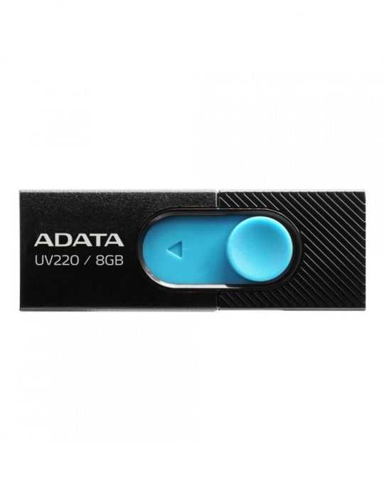 Usb flash drive adata uv220 8gb black/blue retail usb 2.0 Adata - 1