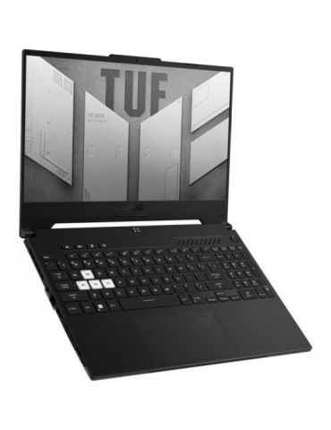 Laptop ASUS TUF Dash F15 FX517ZM-HF005,Intel Core i7-12650H, 15.6",RAM 16GB,SSD 1TB,nVidia GeForce RTX 3060 6GB,No OS,Off Black 