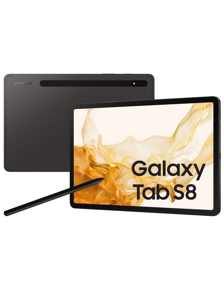 Samsung Galaxy Tab S8 SM-X700 128 Giga Bites 27,9 cm (11") Qualcomm Snapdragon 8 Giga Bites Wi-Fi 6 (802.11ax) Android 12 Grafit