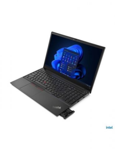 Laptop Lenovo ThinkPad E15 Gen 4,Intel Core i7-1255U,15.6inch,RAM 16GB,SSD 512GB,Intel Iris Xe Graphics,Windows 11 Pro,Black Len