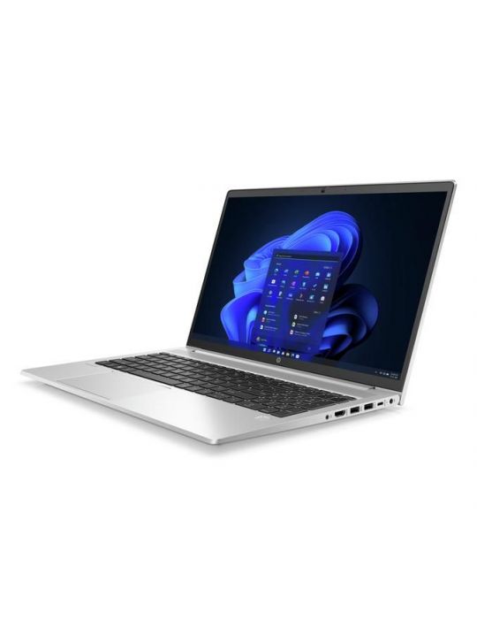 Laptop HP ProBook 450 G9, Intel Core i7-1255U, 15.6inch, RAM 16GB, SSD 512GB, nVidia GeForce MX570 2GB, Free DOS, Silver Hp - 1