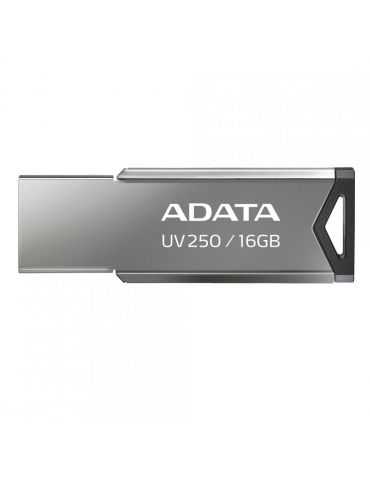 Usb flash drive adata uv250 16gb 2.0 metalic argintiu Adata - 1 - Tik.ro