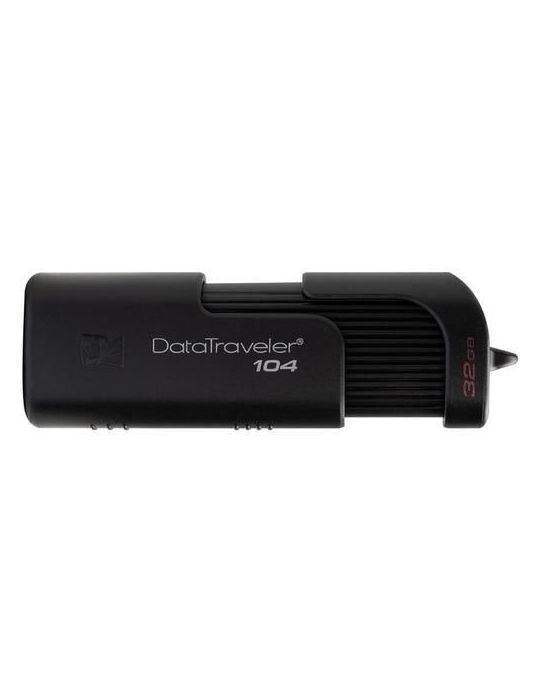 Kingston usb flash drive datatraveler® 104 32gb usb 2.0 negru Kingston - 1
