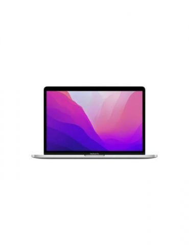 Laptop Apple MacBook Pro 13 (2022),Apple M2 Octa Core,13.3",RAM 8GB, SSD 256GB,Int KB,macOS Monterey,Silver Apple - 1