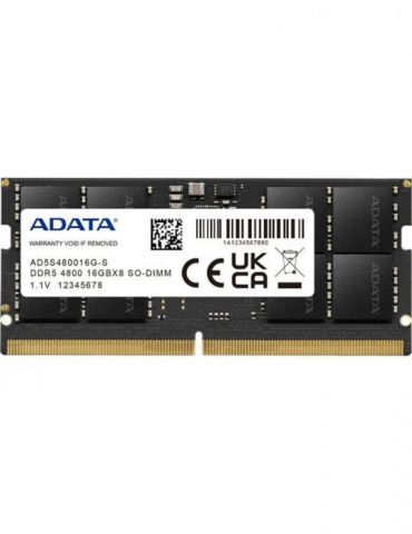 Memorie SO-DIMM ADATA 16GB, DDR5-4800MHz, CL40  - 1 - Tik.ro
