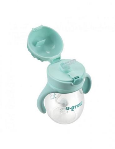 Cana cu pai si manere tritan 330 ml U-grow - 1