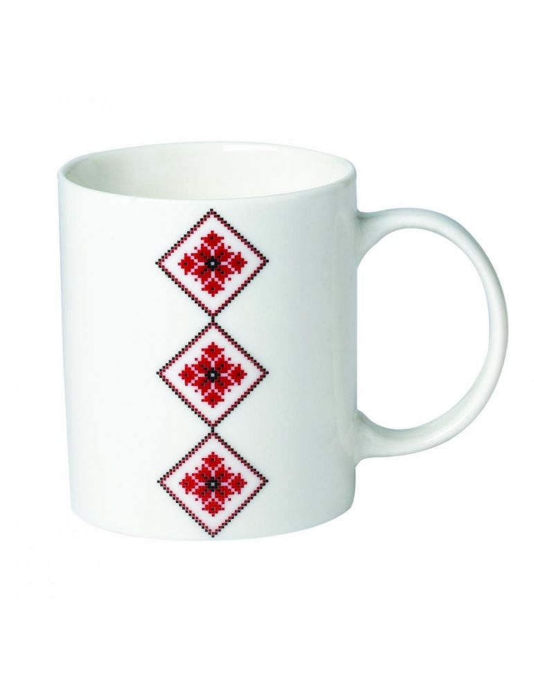 Cana portelan fin 310 ml romb material: new bon china