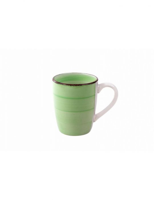 Cana ceramica 354 ml gala green Heinner - 1