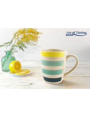 Cana ceramica 354 ml lara
dimensiune: d8.5*h10.5 cm Heinner - 1