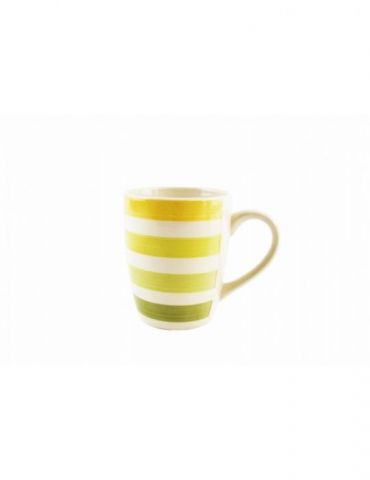 Cana ceramica 354 ml lara verde Heinner - 1 - Tik.ro