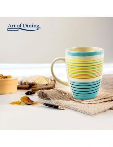 Cana ceramica 285 ml sara albastru Heinner - 1 - Tik.ro