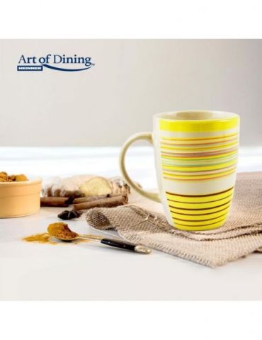 Cana ceramica 285 ml sara galben Heinner - 1 - Tik.ro
