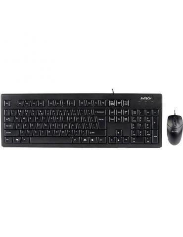 Kit tastatura + mouse a4tech krs-8372 cu fir negru tastatura A4tech - 1 - Tik.ro