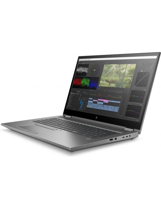 Laptop HP Zbook Fury 17 G8, Intel Core i7-11800H, 17.3inch, RAM 16GB, SSD 512GB, nVidia RTX A2000 4GB, Windows 11 Pro, Grey Hp -