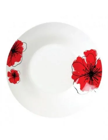 Farfurie adanca portelan 20 cm red flowers
450 ml Vanora - 1